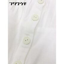 ◇ FguRL エフガール 半袖 ポロシャツ サイズS ホワイト レディース_画像5