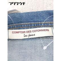 ◇ Comptoir des Cotonniers コントワー デ コトニエ ウォッシュ加工 長袖 Gジャン デニム ジャケット 34 ブルー * 1002799871099_画像5