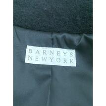 ■ BARNEYS NEWYORK バーニーズニューヨーク イタリア製 長袖 ジャケット 38 ブラック レディース_画像2