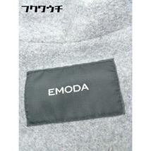 ■ EMODA エモダ 長袖 コート サイズF グレー レディース_画像4