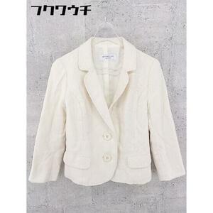 * Spick & Span Spick & Span одиночный 2B длинный рукав tailored jacket размер 36 свет бежевый женский 