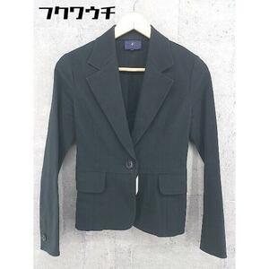 * 4*Cyondosi- одиночный 1B длинный рукав tailored jacket размер 38 черный женский 