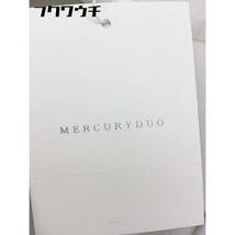 ■ ◎ MERCURYDUO マーキュリーデュオ リボン タグ付き 定価1.4万円 長袖 コート サイズF ライトグレー レディース_画像5