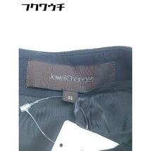 ◇ Jewel Changes ジュエルチェンジズ UNITED ARROWS ミニ 台形 スカート サイズ36 ブラック レディース_画像4