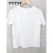 ◇ GU ジーユー TOM AND JERRY 半袖 Tシャツ カットソー サイズL ホワイト レディース_画像3