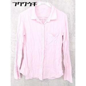 * YANUK Yanuk long sleeve shirt size XS pink series lady's 