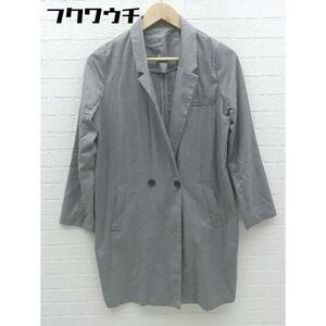 ◇ HARE ハレ 長袖 コート サイズF グレー系 レディース