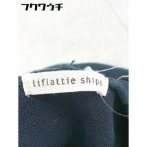 ◇ liflattie ships リフラティ シップス ニット 長袖 プルオーバー パーカー グリーン系 レディース_画像4