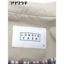 ◇ LOWRYS FARM ローリーズファーム 長袖 ステンカラー コート サイズM ベージュ系 レディース_画像4