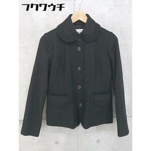 ◇ 1/2 Un-Demi アンドゥミ 長袖 ジャケット サイズ38 ブラック レディース