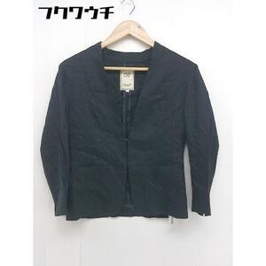 * B:MING LIFE STORE by BEAMS Be ming life store bai Be linen. long sleeve jacket size M navy lady's 