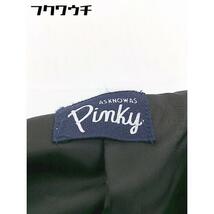 ◇ AS KNOW AS PINKY アズノゥアズピンキー ジップアップ 長袖 ジャケット サイズレディース ブラック レディース_画像4