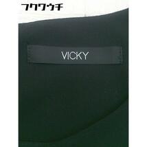 ◇ ◎ VICKY ビッキー ノースリーブ ブラウス カットソー サイズ2 ブラック レディース_画像4