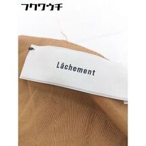 ◇ Lachement ラシュモン バックジップ ロング スカート サイズ38 ブラウン レディース_画像4