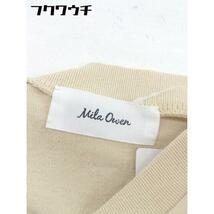 ◇ Mila Owen ミラ オーウェン プリント 柄 半袖 Tシャツ カットソー サイズ 0 ベージュ レディース_画像4