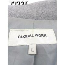 ■ GLOBAL WORK グローバルワーク チェスター コート サイズL グレー レディース_画像4