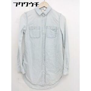 ◇ ◎ Levi's リーバイス 長袖 デニム シャツ ライトブルー レディース