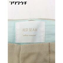 ◇ RED SEAM レッドシーム ボタンフライ チノパン パンツ サイズ34 ベージュ レディース_画像4