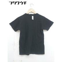 ◇ CHUMS チャムス プリント 半袖 Tシャツ カットソー サイズ M ブラック レディース_画像3