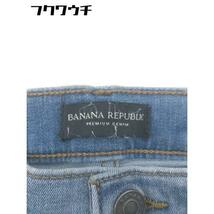 ◇ ●未使用● ◎ BANANA REPUBLIC タグ付き ダメージ デニム スキニー パンツ サイズ29P インディゴ レディース_画像4