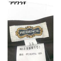 ◇ REGENCE レジァンス スラックス パンツ サイズ38 ブラウン系 レディース_画像4