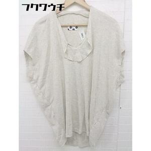 ◇ antiqua アンティカ ノースリーブ カットソー グレー系 レディース