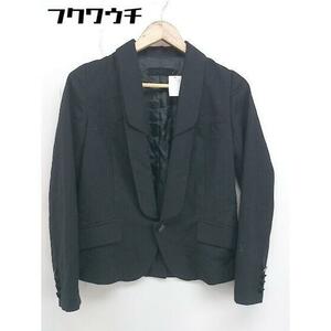 * And A And A single 1B long sleeve tailored jacket size 36 black lady's 