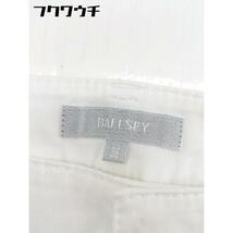 ◇ BALLSEY ボールジィ ストレッチ パンツ サイズ 36 ホワイト レディース_画像4