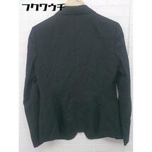 ◇ NEWYORKER ニューヨーカー 2B シングル 長袖 テーラード ジャケット サイズ11 ブラック レディース_画像3