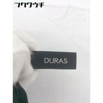 ◇ DURAS デュラス キャミソール チェック オープンバック ロング ワンピース サイズF ホワイト ブラック レディース_画像5
