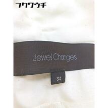 ◇ ◎ Jewel Changes ジュエルチェンジズ UNITED ARROWS ウエストベルト付き パンツ サイズ34 ホワイト系 レディース_画像4