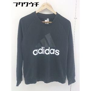 ◇ adidas アディダス Tシャツ カットソー トレーナー サイズOT ブラック レディース