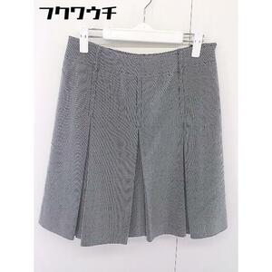 * UNTITLED Untitled Zip up knees height pleated skirt size 2 gray lady's 