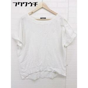◇ Ne-net ネ ネット 半袖 Tシャツ カットソー サイズ2 オフホワイト レディース
