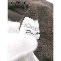 ◇ ROCHAS ロシャス タートルネック ウール ニット 長袖 セーター サイズ 13＋ ブラウン レディース_画像4