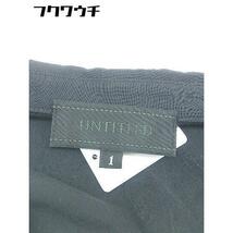 ◇ UNTITLED アンタイトル 七分袖 シャツ ブラウス サイズ1 ブラック レディース_画像4