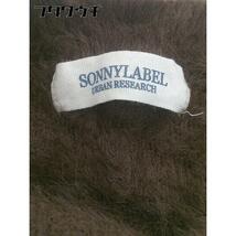 ◇ Sonny Label サニーレーベル URBAN RESEARCH 長袖 ニット セーター サイズF ブラウン レディース_画像4