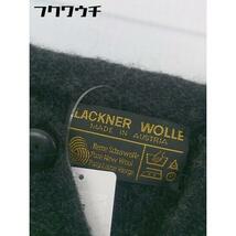 ◇ LACKNER WOLLE ラックナーヴォーレ 長袖 ニット カーディガン ブラック系 レディース_画像4