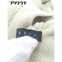 ◇ KBF+ URBAN RESEARCH レイヤード ワンピース セーター アンサンブル サイズ F ホワイト ベージュ レディース_画像7