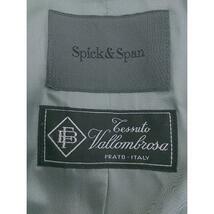 ◇ Spick & Span スピック アンド スパン ウール混 長袖 チェスターコート サイズ36 グレー レディース_画像4