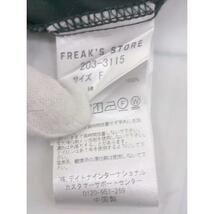 ◇ FREAK'S STORE フリークスストア 長袖 ミニ シャツ ワンピース サイズF ブラック レディース_画像5