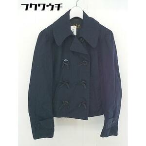 ◇ POLO JEANSCO ポロジーンズカンパニー RALPH LAUREN 長袖 コート サイズL ネイビー レディース