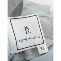 ◇ ●美品● ◎ ROPE PICNIC ロペピクニック タグ付 テーパード パンツ サイズ36 ブルー レディース_画像6