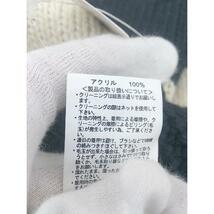 ◇ MACOBER × FREAK'S STORE ボーダー ビッグシルエット 長袖 ニットセーター オフホワイト ネイビー レディース_画像5