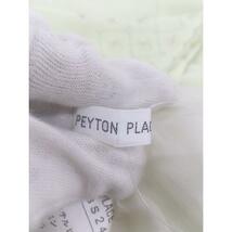 ◇ PEYTON PLACE ペイトンプレイス 刺繍 ノースリーブ カットソー サイズ9 グリーン レディース P_画像4