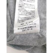 ◇ Champion チャンピオン ロゴプリント ワッペン 半袖 Tシャツ カットソー サイズL グレー レディース P_画像6