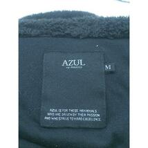 ■ AZUL BY MOUSSY アズール バイマウジー ボア 長袖 コート サイズM ブラック レディース P_画像4