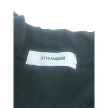 ◇ STYLEMIXER スタイルミキサー 前後非対称 長袖 Tシャツ カットソー サイズF ブラック レディース P_画像4