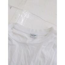 ◇ Paul Smith ポール スミス HELLO 半袖 Tシャツ カットソー サイズM オフホワイト ピンク レディース P_画像7