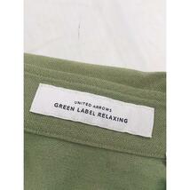 ◇ green label relaxing グリーンレーベル UNITED ARROWS 半袖 ポロシャツ サイズM グリーン系 レディース P_画像4